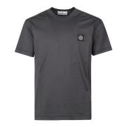 Stone Island Casual Bomullstee i Olika Färger Gray, Herr