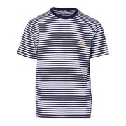 Woolrich Bomull Elastan T-shirt Blue, Herr