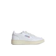 Autry Vita Läder Sneakers med Snörning White, Dam