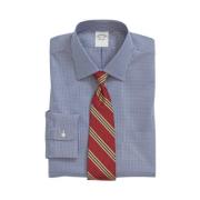 Brooks Brothers Regular Fit Non-Iron Gingham Skjorta med Ainsley Krage...