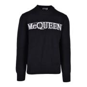 Alexander McQueen Maglia Black, Herr