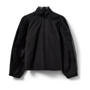 Sofie Schnoor Elegant Svart Blus med Ruffle Detaljer Black, Dam