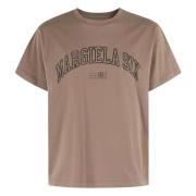 MM6 Maison Margiela Logo Maxi Stil Brown, Herr