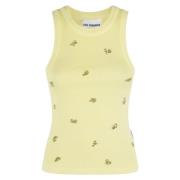 DES Phemmes Klassisk Tanktopp Yellow, Dam