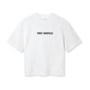 Axel Arigato Ditort T-Shirt White, Dam