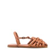 Hereu Vadderad fiskare sandal Brown, Dam