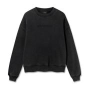 Axel Arigato Förvrängd Tvättad Sweatshirt Black, Herr