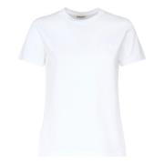 Dondup Vit T-shirt för män White, Dam