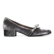 Roberto Festa Velvet Liana Pumps Gray, Dam