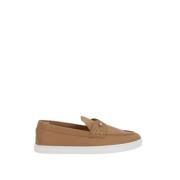 Christian Louboutin Chambeliboat Platta Skor Brown, Herr