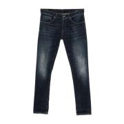 Dondup Komfortabla Denim Jeans för Män Blue, Herr