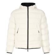 Moncler Vit Gardy Jacka för Män White, Herr