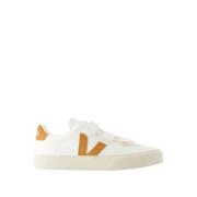 Veja Vita Läder Logo Sneakers White, Dam