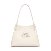 Etro Vit Shopper Väska Beige, Dam