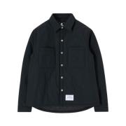 Edwin Sphere Padded Overshirt Black, Herr