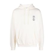 Drole de Monsieur Ornament Hoodie Kräm Beige, Herr