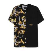 Versace Jeans Couture Svarta T-shirts och Polos Black, Herr