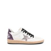 Golden Goose Ball Star Mocka Läder Sneakers White, Dam