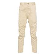 Dsquared2 Casual Chino-byxor för män Beige, Herr