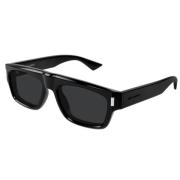 Saint Laurent Elegant Läder Axelväska Black, Unisex