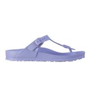 Birkenstock Lila Gizeh EVA Sandaler Purple, Dam