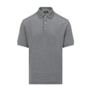 Ermenegildo Zegna Mörkgrön Polotröja Gray, Herr