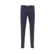 Briglia Slim-fit Trousers Blue, Herr