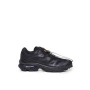 Salomon Svarta Sneakers med Djup Gummisula Black, Herr