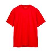 Y-3 Grafisk kortärmad T-shirt Red, Herr