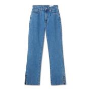 Axel Arigato Ryder Flared Jeans Blue, Dam