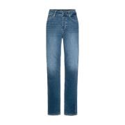 Liu Jo Klassiska Straight-Fit Jeans Blue, Dam