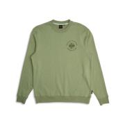 Deus Ex Machina Tenor Light Green Crew Sweatshirt Green, Herr