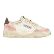 Autry Låga Mocka Läder Sneakers Multicolor, Dam