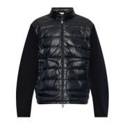 Moncler Kofta med vadderad framsida Blue, Herr