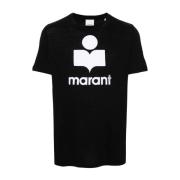 Isabel Marant Svarta T-shirts & Polos Aw24 Black, Herr