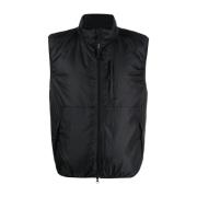 Aspesi Vadderad Gilet Väst Black, Herr