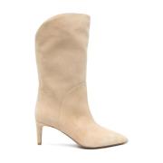 Paris Texas Beige Ankelboots för kvinnor Beige, Dam