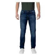 Jack & Jones Vår/Sommar Lösa Jeans Kollektion Blue, Herr