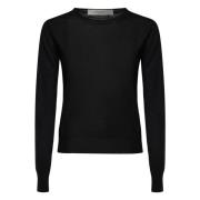 Golden Goose Crew Neck Sweater Black, Dam