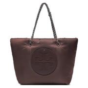 Tory Burch Puffy Väska för stiliga outfits Brown, Dam