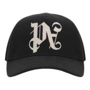 Palm Angels Stilig Cap för en Trendy Look Black, Herr