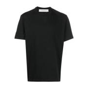 Golden Goose Distressed T-shirt Black, Herr