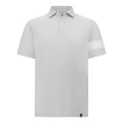 Boggi Milano B Tech S.Cafè® High-Performance Piqué Polo Shirt Gray, He...