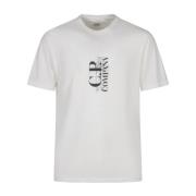 C.p. Company Kortärmade Jersey T-shirts White, Herr