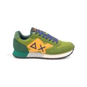 Sun68 Solid Jaki Herr Sneakers Green, Herr