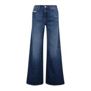 Diesel 1978 D-Akemi Blå Jeans Blue, Dam