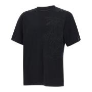 Iceberg Tecknad Broderad Svart T-shirt Black, Herr