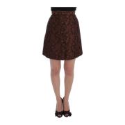 Dolce & Gabbana Short Skirts Brown, Dam