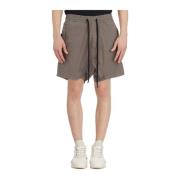 Thom Krom Låg Gren Bomull Bermuda Shorts Gray, Herr