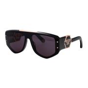 Philipp Plein Stiliga solglasögon Spp093M Black, Herr